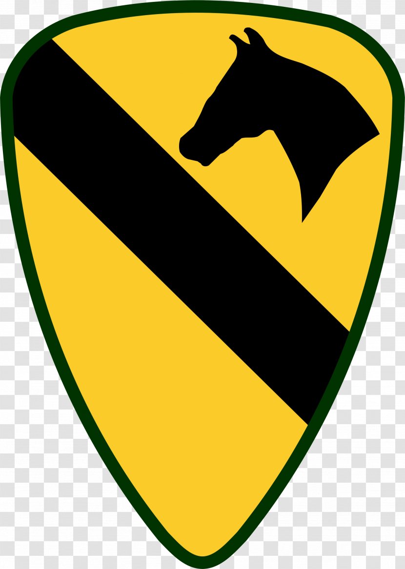Fort Hood 1st Cavalry Division Bliss Shoulder Sleeve Insignia United States Army - Vietnam Transparent PNG