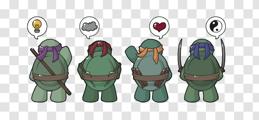 Raphael Leonardo Michaelangelo Donatello Turtle - Comics - Thank You For Coming Transparent PNG