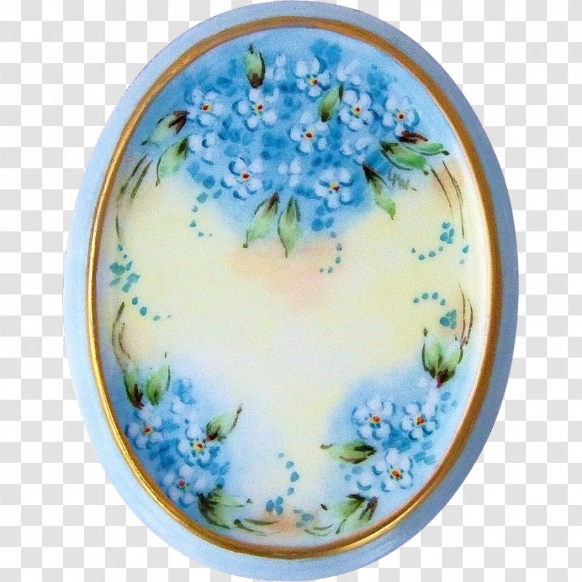 Tableware Platter Ceramic Plate Porcelain - Hand-painted Floral Material Transparent PNG