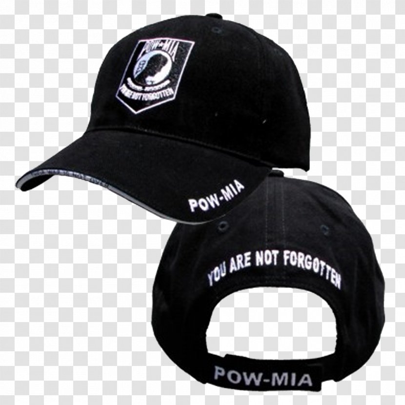 Baseball Cap Hat Military National League Of Families POW/MIA Flag - United States Navy Transparent PNG