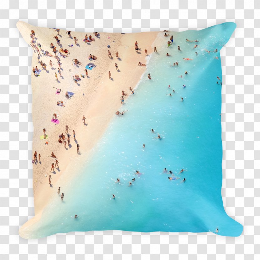 Throw Pillows Bondi Beach Photography Cushion Transparent PNG