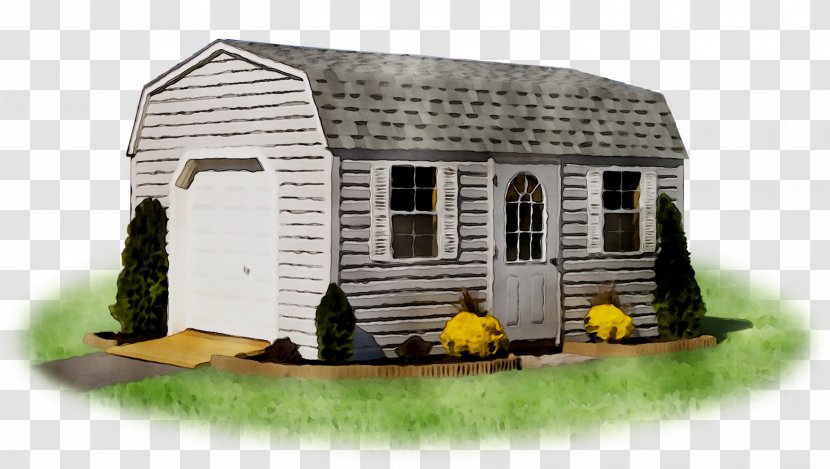 House Facade Property Roof Shed - Cottage Transparent PNG