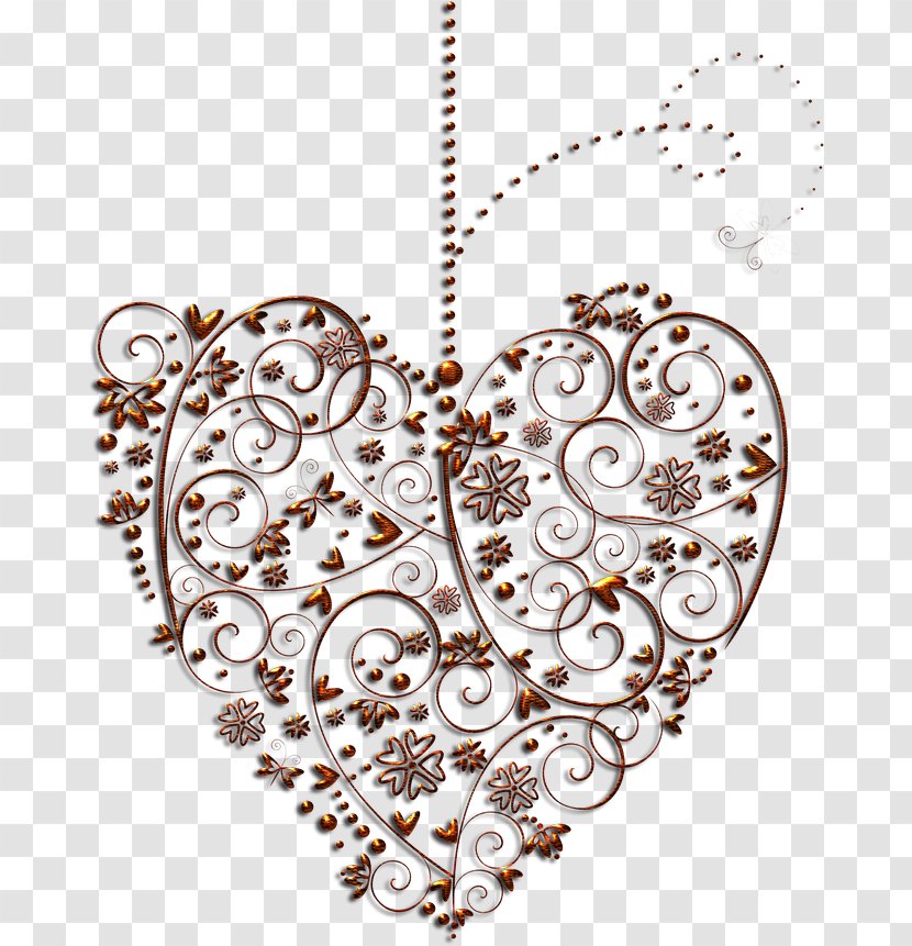 Butterfly Heart Color - Cartoon Transparent PNG