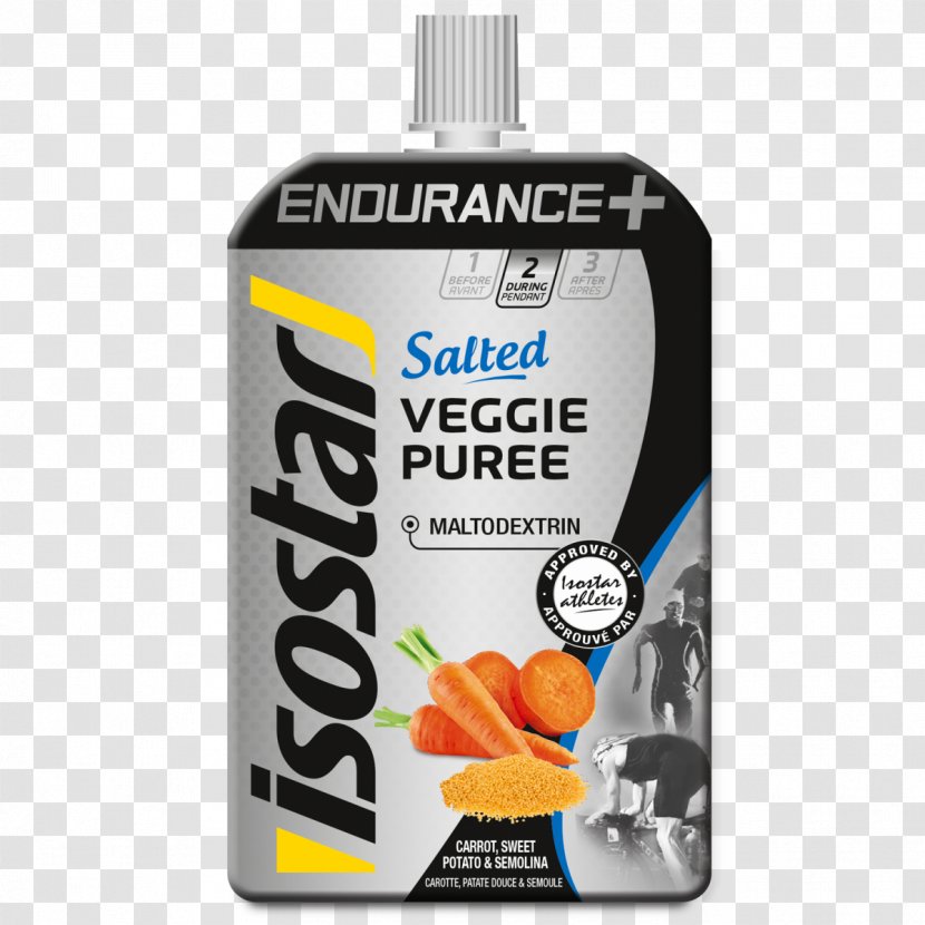 Isostar Sports & Energy Drinks Carrot Potato Purée Transparent PNG