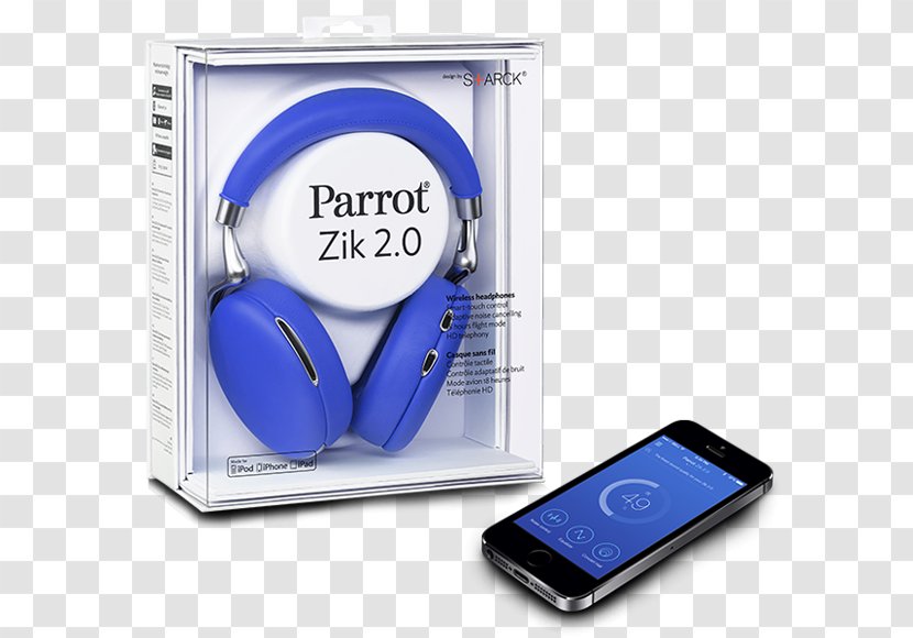 Noise-cancelling Headphones Parrot Zik 2.0 Sound - Stay Tuned Transparent PNG