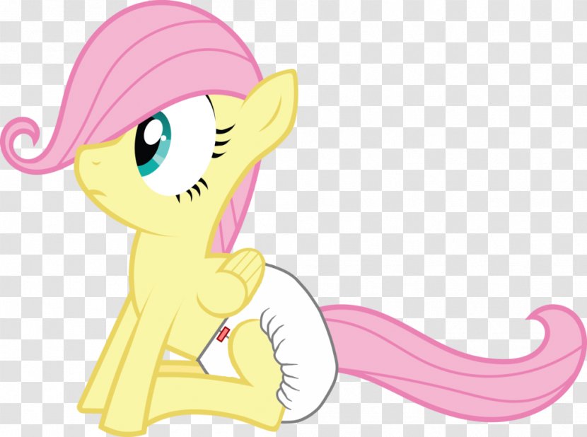 Pony Fluttershy Pinkie Pie Applejack Rarity - Tree - Diaper Mockup Transparent PNG