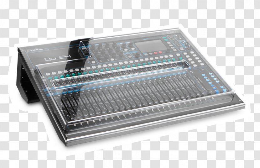 Allen & Heath QU-24 Chrome Edition Audio Mixers QU-32 - Mixing Desk Transparent PNG