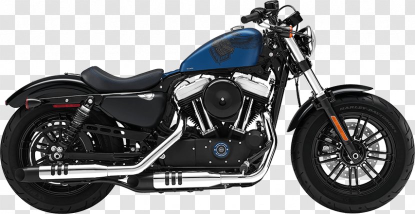 Exhaust System Harley-Davidson Sportster Motorcycle Cruiser - Automotive Tire - Flyer Party Transparent PNG