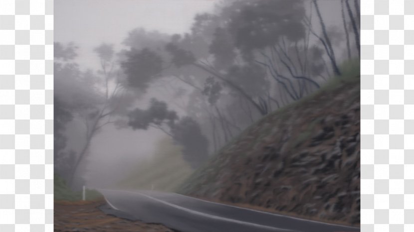 Hill Station Mist Fog Cloud Geology - Watercolor Transparent PNG