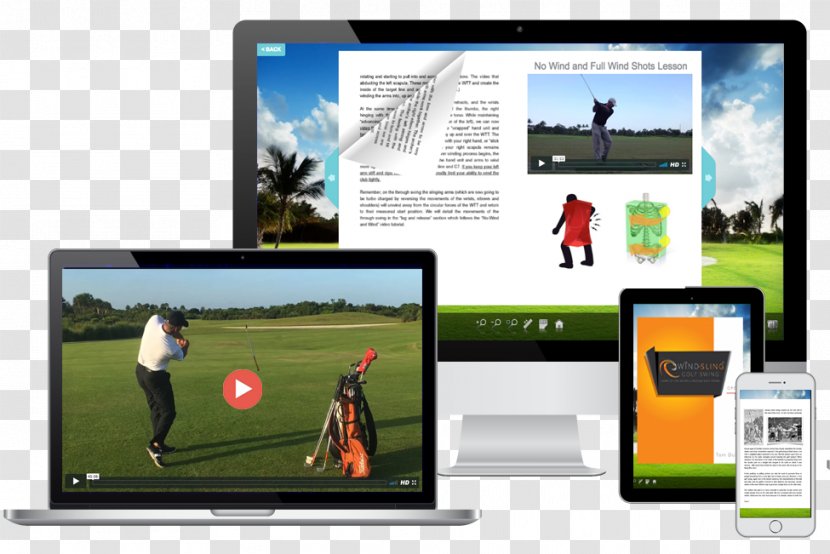 Golf Stroke Mechanics Wind And Sling Computer Monitors Multimedia - Display Advertising Transparent PNG