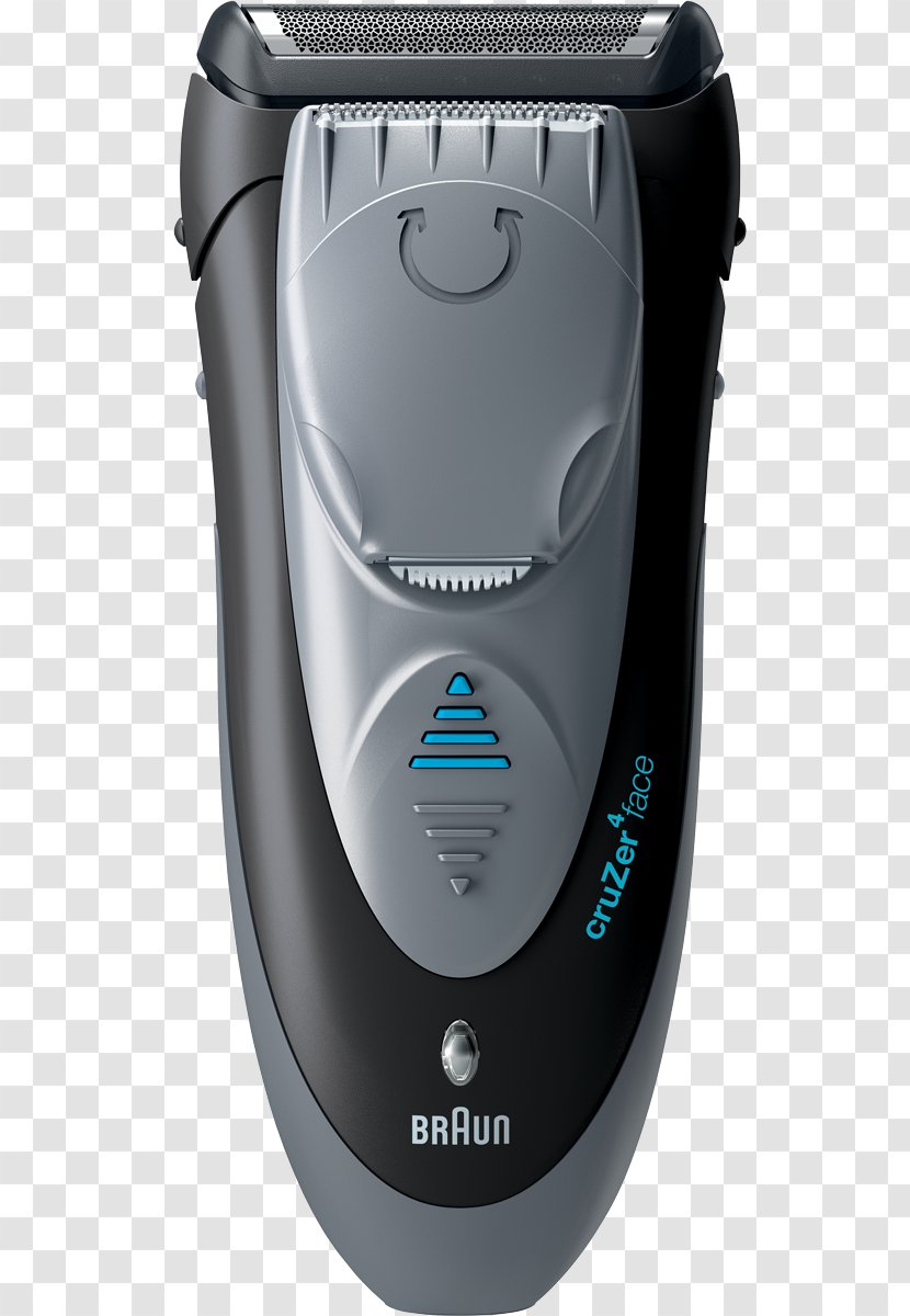 Braun CruZer 6 Face Electric Razors & Hair Trimmers Service Station - Price - Razor Transparent PNG