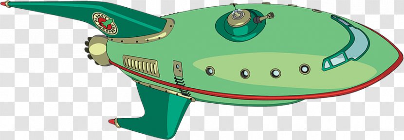 Planet Express Ship 20th Century Fox Film Television - Fish - Cartoon Spaceship Transparent PNG