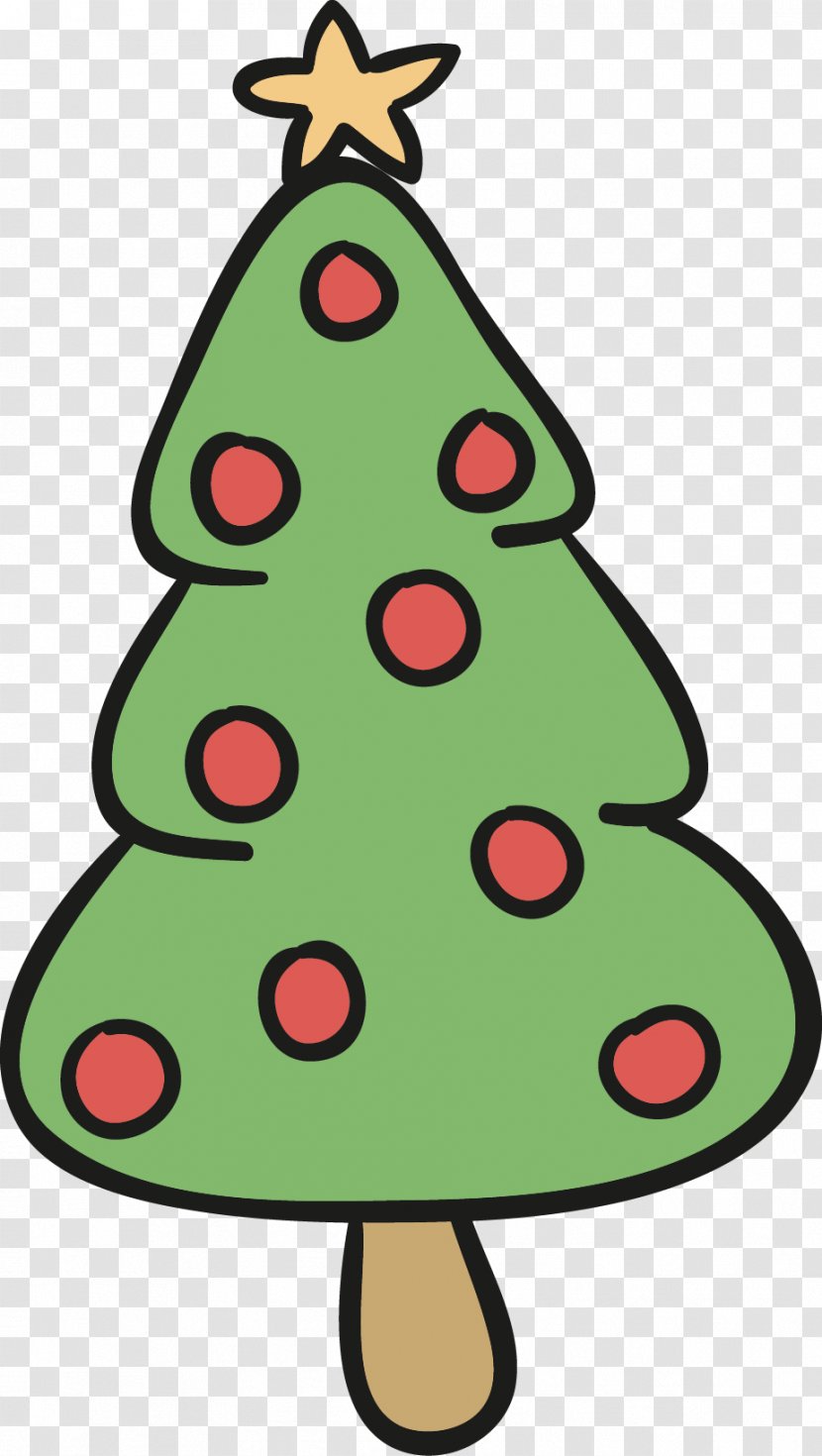 Christmas Tree Clip Art - Photography - Hand-painted Transparent PNG