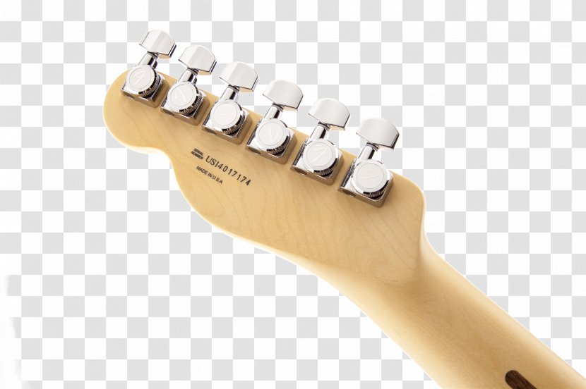 Fender Deluxe Series Nashville Telecaster Electric Guitar Machine Head Musical Instruments Corporation - Bridge Transparent PNG