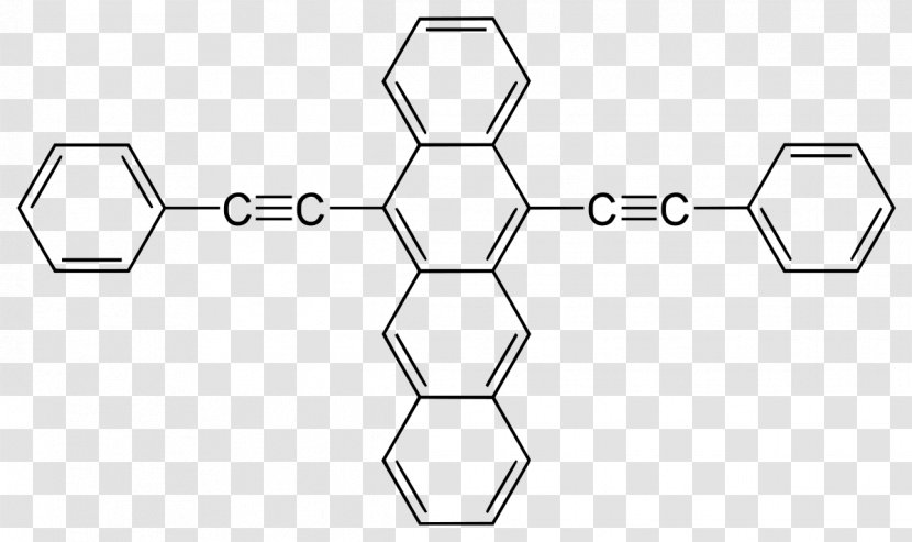 Light 9,10-Bis(phenylethynyl)anthracene 5,12-Bis(phenylethynyl)naphthacene Tetracene Glow Stick - Rectangle Transparent PNG