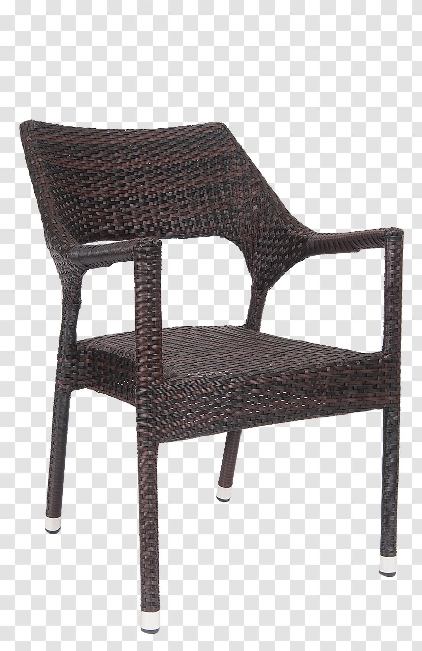 Table Chair Resin Wicker Dining Room - Restaurant - Rattan Furniture Transparent PNG