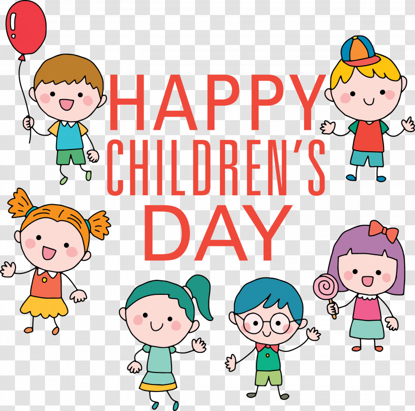 Happy Childrens Day Design For School Poster Transparent PNG