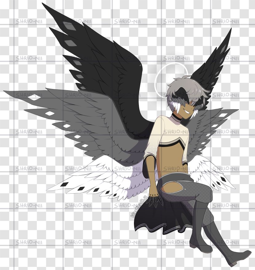 Legendary Creature Cartoon Supernatural Feather - Wing Transparent PNG