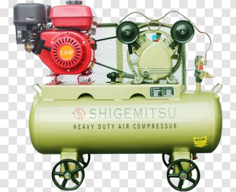 Machine Cylinder Compressor - Air Transparent PNG