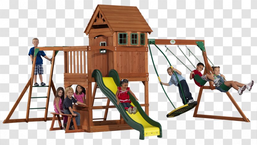 Playground Swing Backyard Discovery Montpelier All Cedar Playset 30211 Monticello 35011 Wood - Public Space Transparent PNG