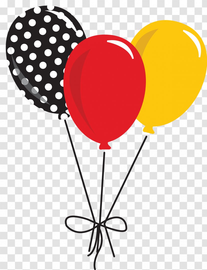 Minnie Mouse Mickey Balloon Clip Art - Point - Fancy Balloons Cliparts Transparent PNG