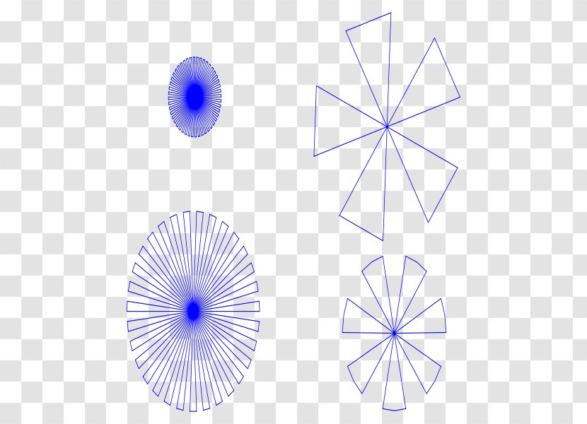 Circle Angle Cobalt Blue - Rays Transparent PNG