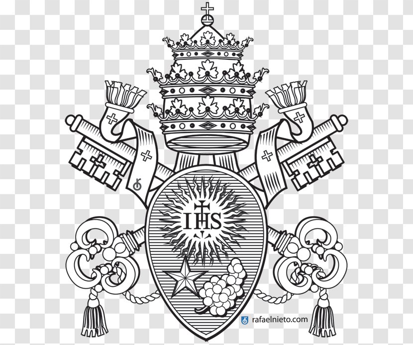 Vatican City Papal Coats Of Arms Escutcheon Coat Pope Francis Aita Santu - John Xxiii - Vector Transparent PNG