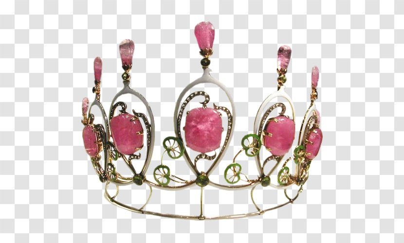 Crown Jewels Tiara Tourmaline Jewellery - Opal Transparent PNG