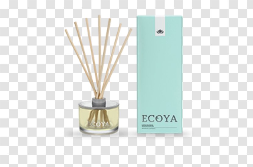 Ecoya Reed Diffuser Perfume Madison Jar Candle Aroma Compound Lotus Flower Transparent PNG