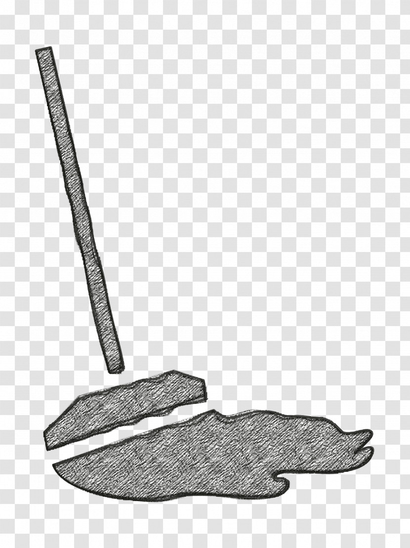 Mop Icon House Things Icon Mop Cleaning Tool For House Floors Icon Transparent PNG