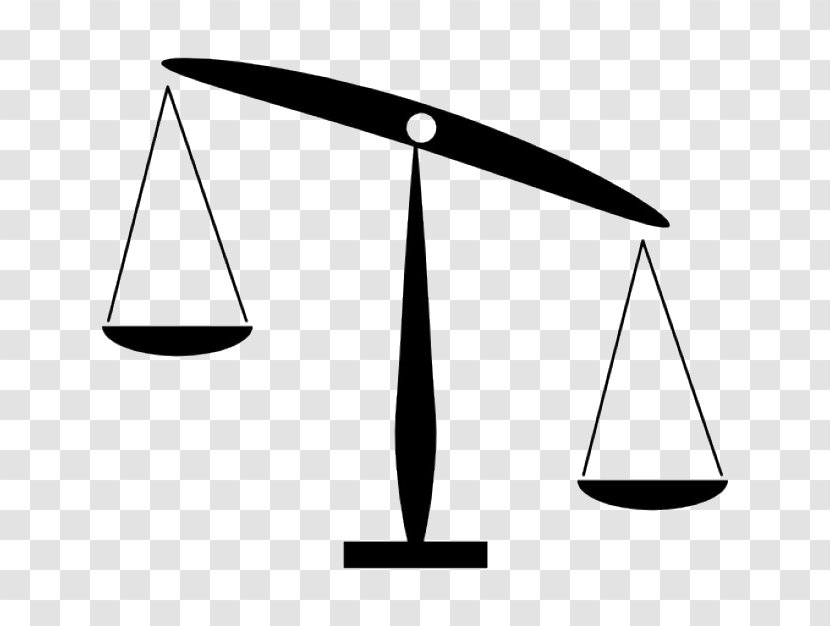 Criminal Defense Lawyer Measuring Scales Trial - Triangle Transparent PNG