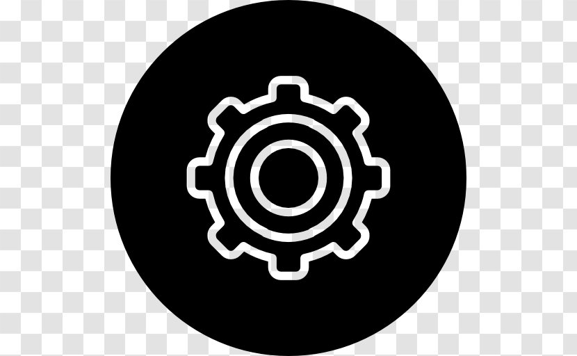 Gear Symbol Circle - System Transparent PNG