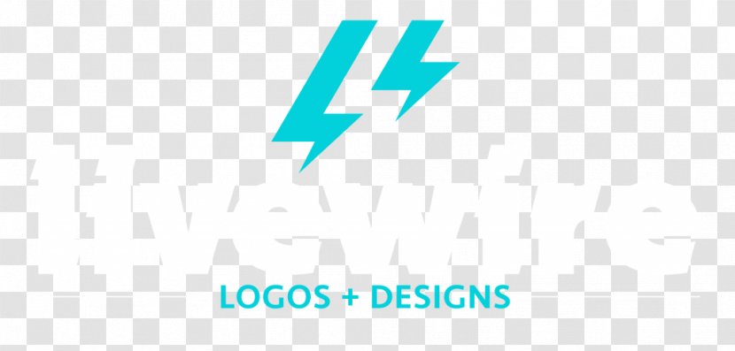 Logo Brand Font - Azure - Line Transparent PNG