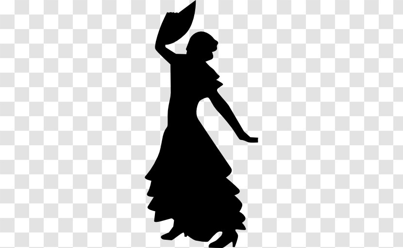 Dance Flamenco Choreography Clip Art - Watercolor - Silhouette Transparent PNG