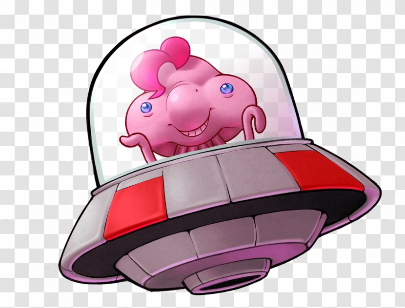 Pinkie Pie Cartoon Fan Art Comics Drawing - Deviantart - Ufo Alien Transparent PNG