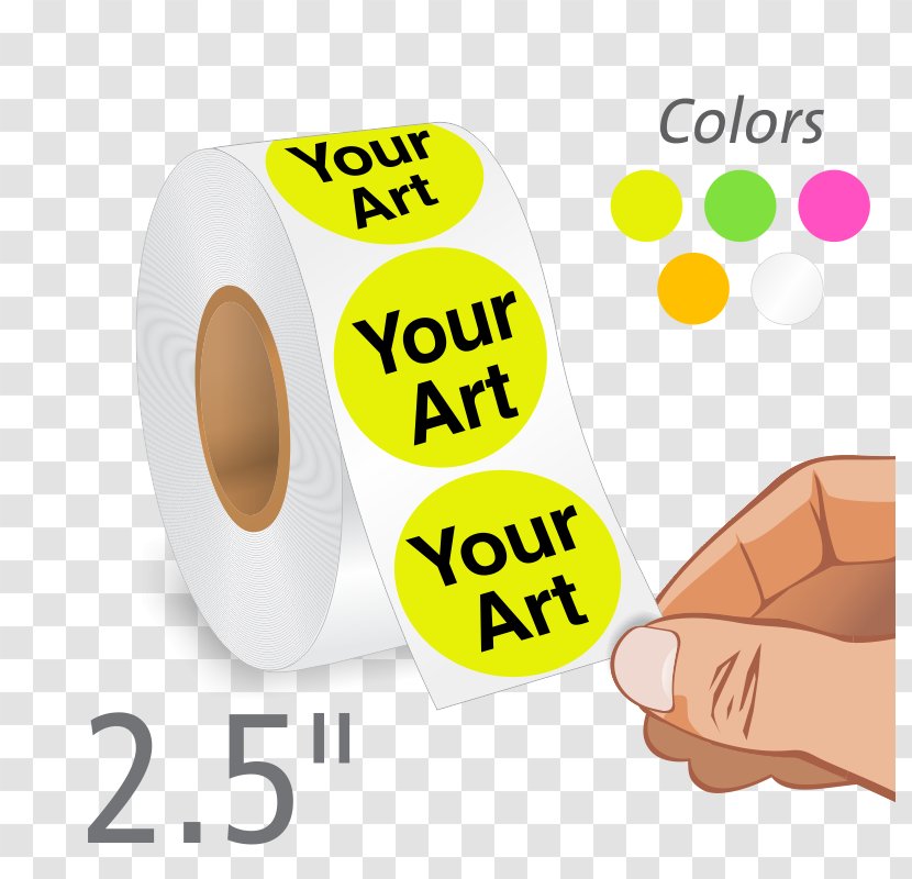 Label Sticker Color Brand - Promotional Labels Transparent PNG