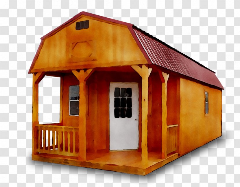 House Roof Product Design - Log Cabin - Orange Sa Transparent PNG