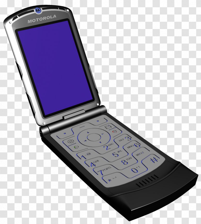 Motorola Razr Telephone Nokia N70 Portable Communications Device Clip Art Transparent PNG