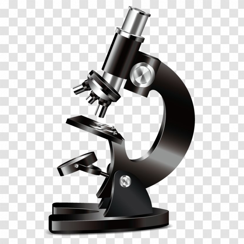 Science Laboratory Microscope Icon - Diagram - Vector Observation Transparent PNG