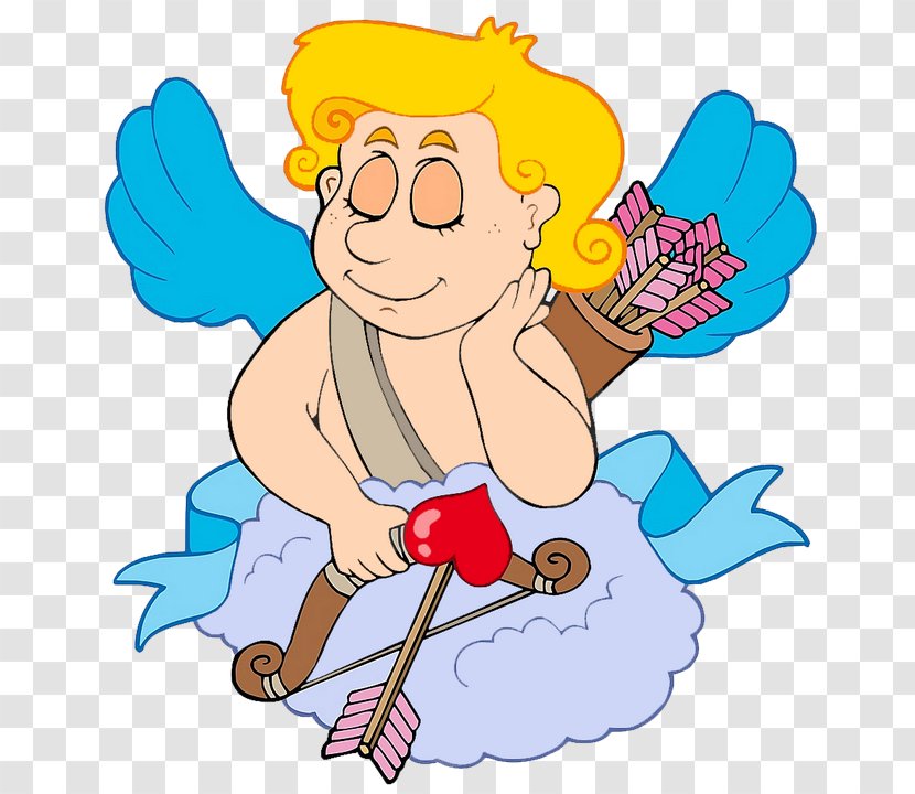 Cartoon Clip Art - Heart - Cupid Transparent PNG