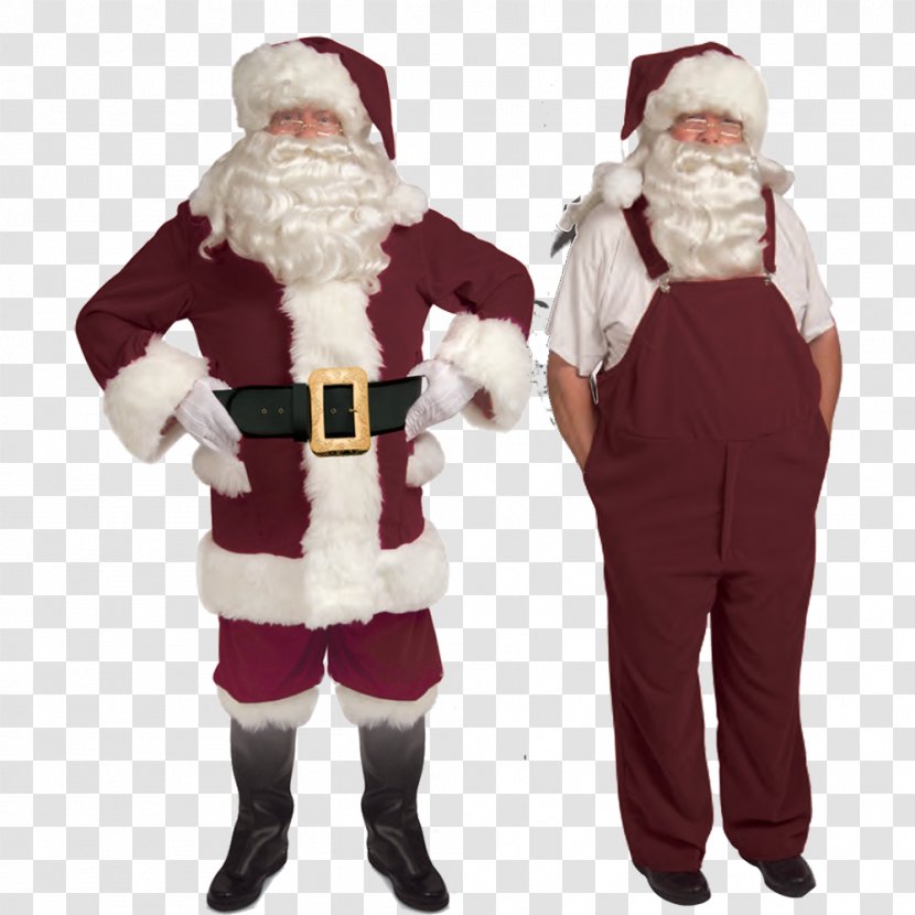 Santa Claus Mrs. Suit Costume Transparent PNG