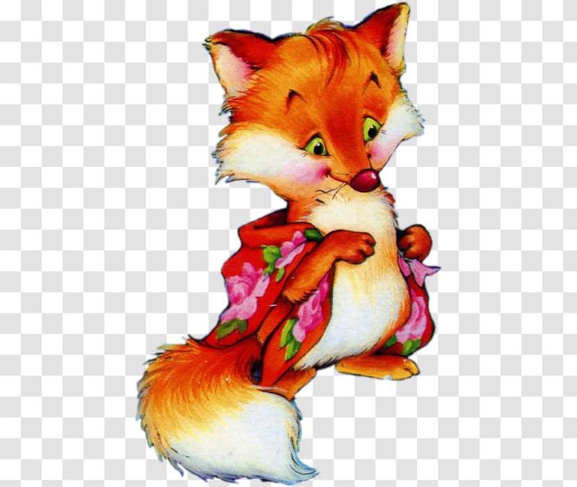 Red Fox Kuma Lisa Clip Art - Christmas Transparent PNG