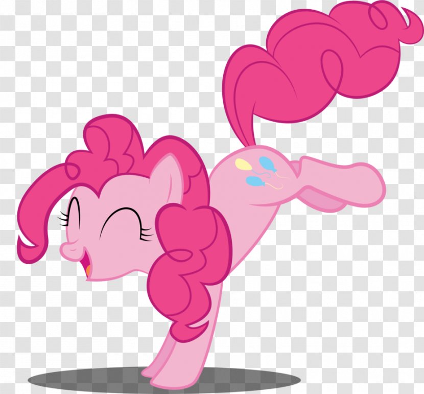 Pinkie Pie My Little Pony: Friendship Is Magic Fandom Horse Art - Silhouette Transparent PNG