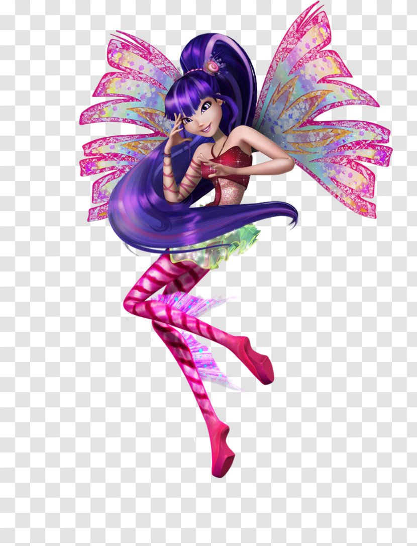 Musa Stella Bloom Flora Tecna - Fictional Character - Winx Club Believix In You Transparent PNG