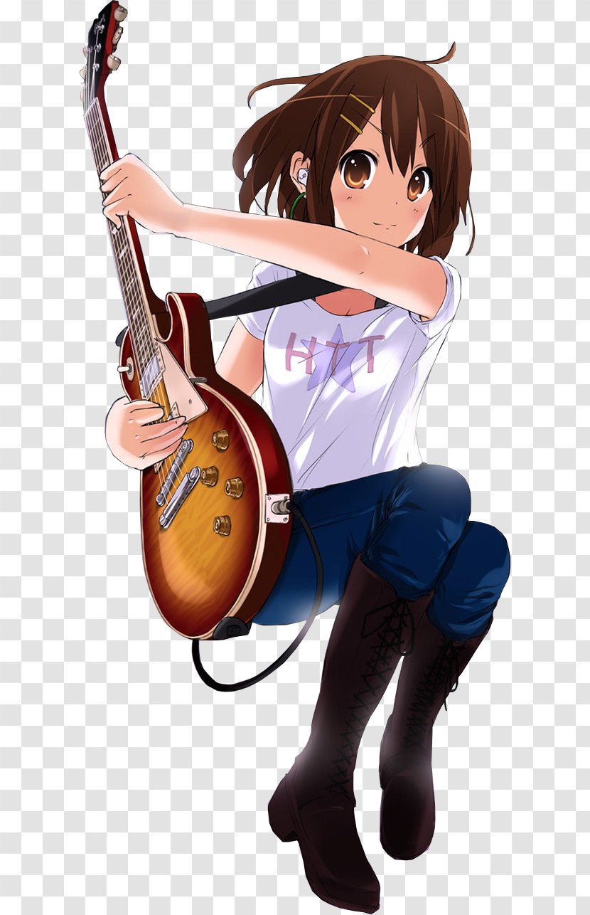 Yui Hirasawa Azusa Nakano Ritsu Tainaka Tsumugi Kotobuki K-On! - Cartoon - Guitar Transparent PNG