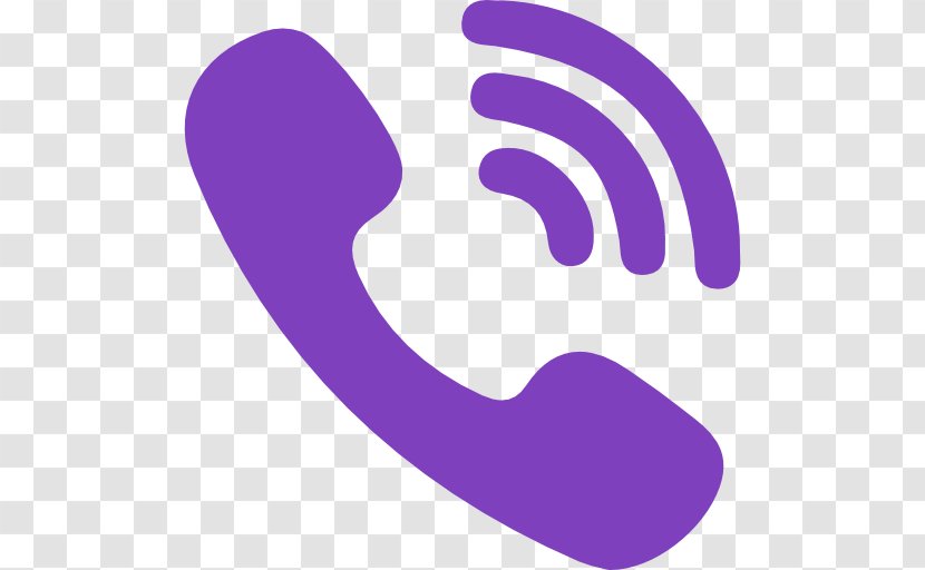Social Media Logo Viber - Purple Transparent PNG