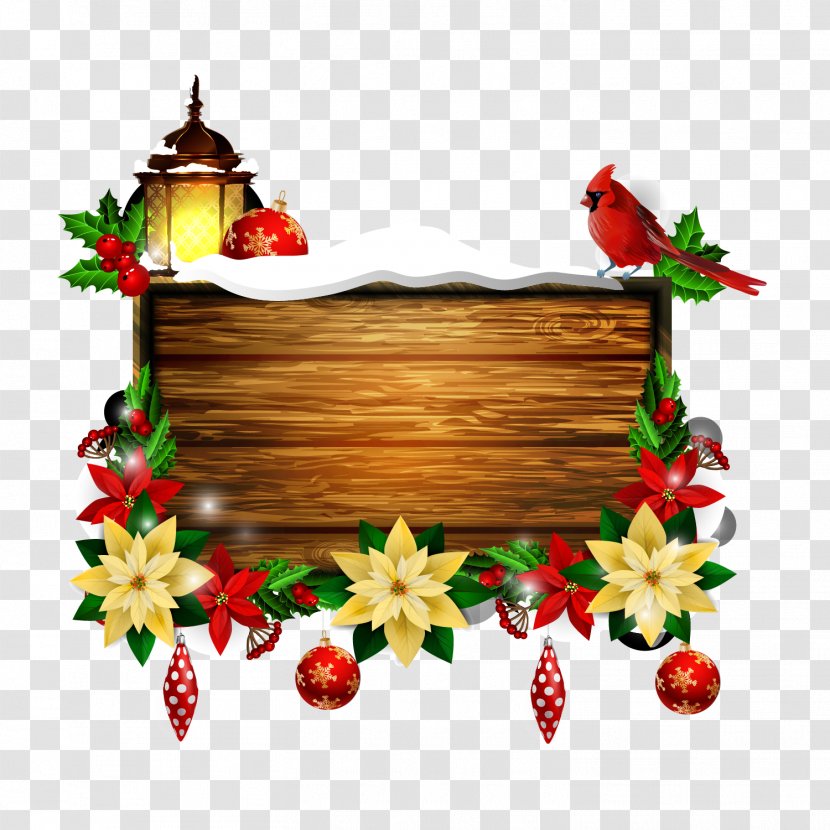 Vector Graphics Christmas Day Royalty-free Stock Illustration - Tree - Wood Framed Windows Transparent PNG