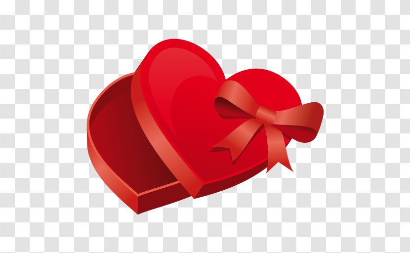 Love Gift Heart Icon - Box Transparent PNG