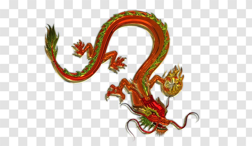 China Chinese Dragon New Year - Organism Transparent PNG