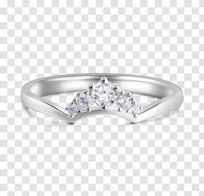 Wedding Ring Silver Body Jewellery - Couple Rings Transparent PNG